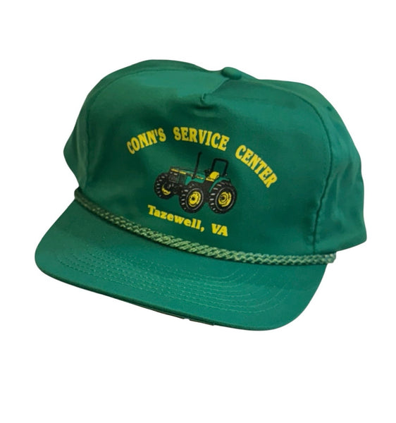 Vintage Green Conn’s Service Center Trucker Hat