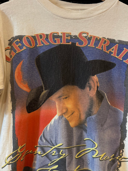 Vintage George Strait - Country Music Festival  T-shirt (M/L)