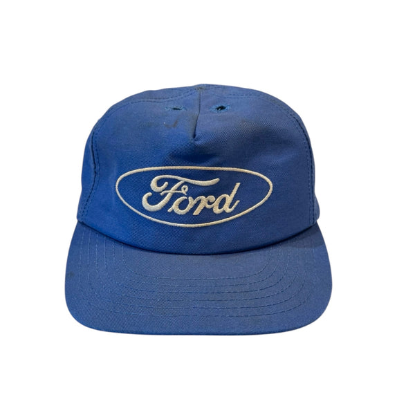 Vintage Ford Blue Trucker Hat