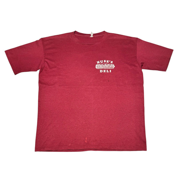 Nuse’s Deli - Burgundy T-shirt (L)