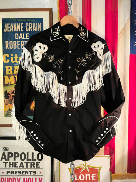 Rockmount Ranch Wear Western Shirt - Fringe Black
