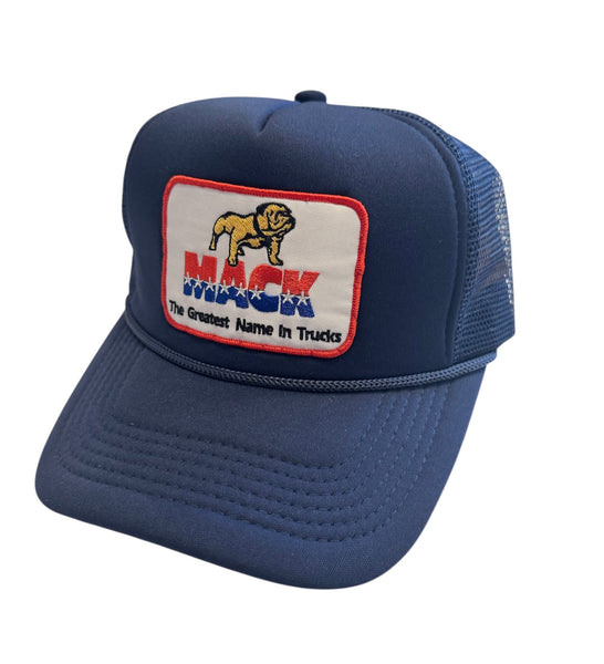 Mack Truck Navy Blue Trucker Hat