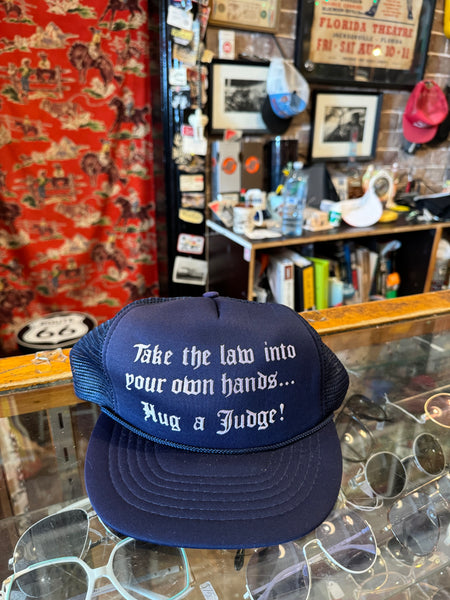 Vintage ‘Hug a Judge’ Trucker Hat