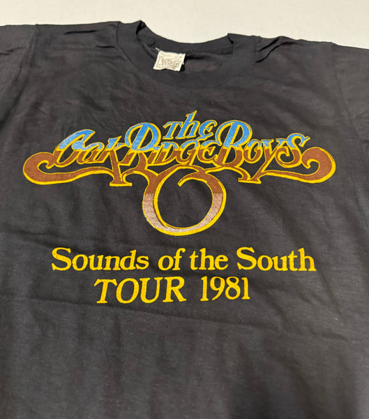 The Oak Ridge Boys - 1981 Tour Vintage T-shirt (S-M)