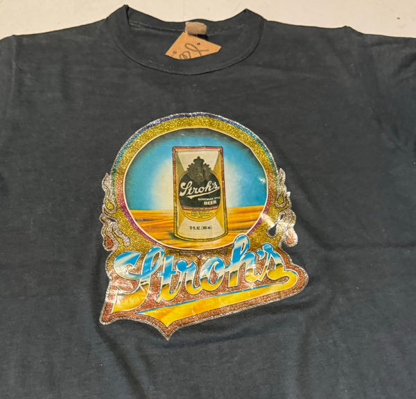 Vintage Strohs Beer T-shirt (S-M)