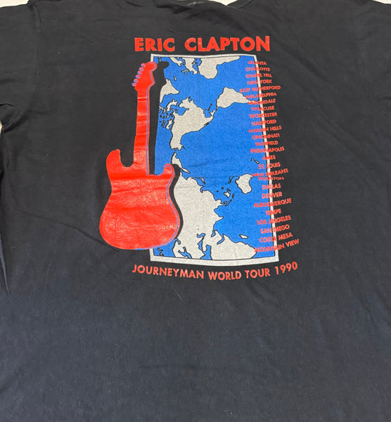 Vintage 90s Eric Clapton Tour T-shirt (L-XL)