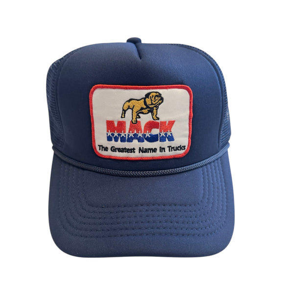 Mack Truck Navy Blue Trucker Hat