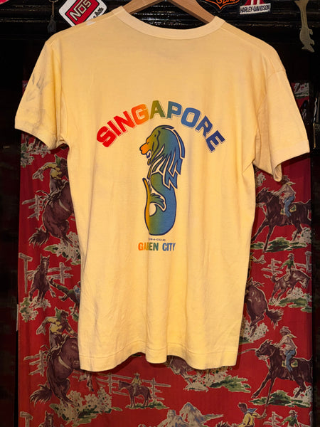Vintage Singapore Garden City Ringer T-shirt (M)