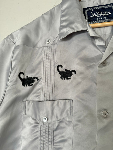 Vintage Satin Scorpion Shirt (L)