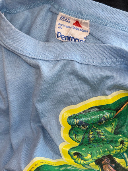 Vintage ‘Trust Me’ Glitter Snake T-shirt (L)