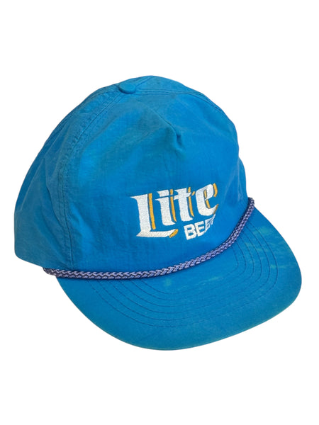 Vintage Blue Lite Beer Trucker Hat