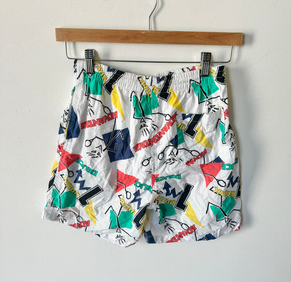 Vintage 80s Tennis Shorts (S-M)