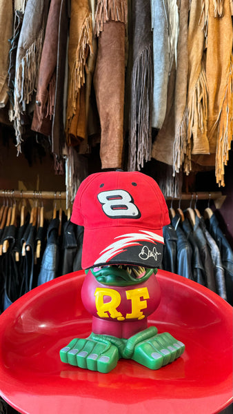 Vintage 8 Red Racing Hat