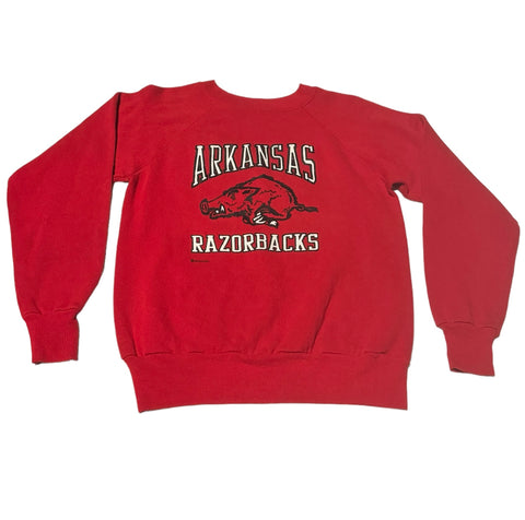 Vintage Arkansas Razorbacks Sweatshirt (S-M)