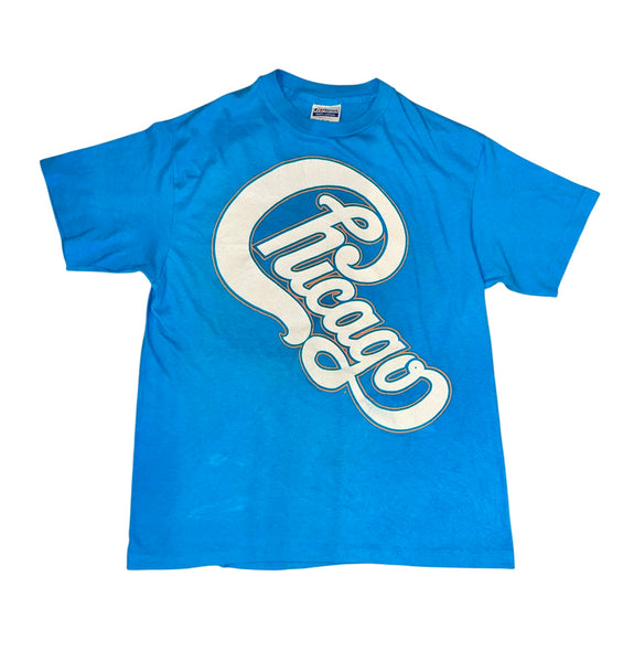 Vintage Chicago Teal Blue 1986 T-shirt (L)