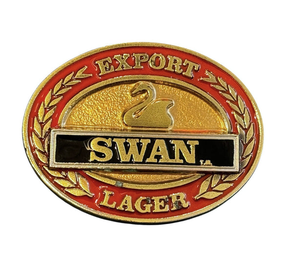 Swan Lager Belt Buckle