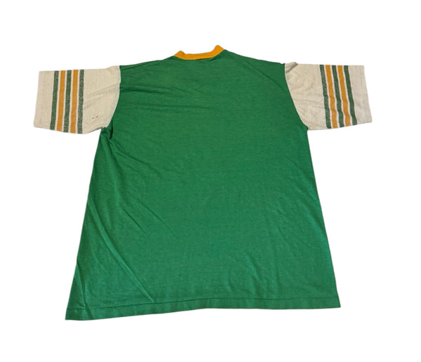 Vintage Green Sacramento Bee Baseball T-shirt (S-M)