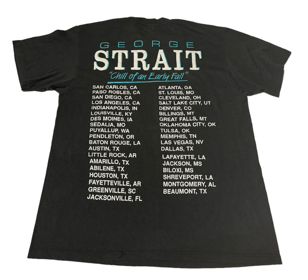 Vintage George Strait ‘Chill of an Early Fall’ Tour T-shirt (L)