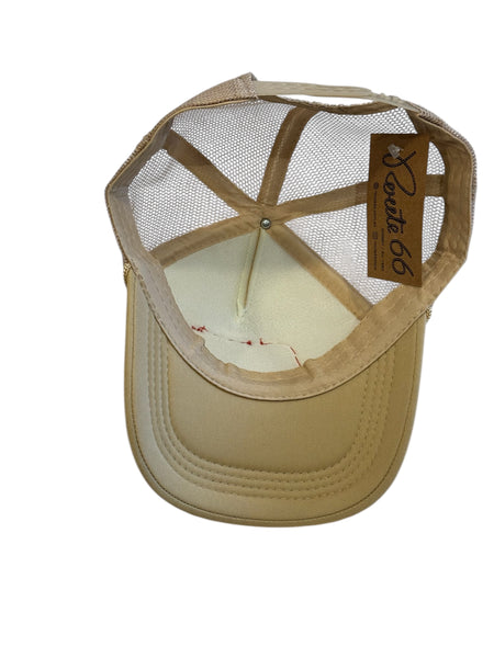 Beige Coors Trucker Hat