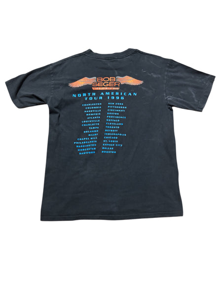 Vintage Bob Seger Motorcycle 90s T-shirt (L/XL)