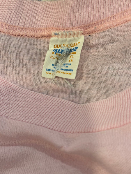 Vintage Pink Kentucky Horses T-shirt (XL)