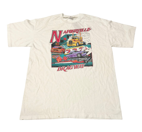 Vintage Napierville Dragway - Vegas Racing T-shirt (XL)