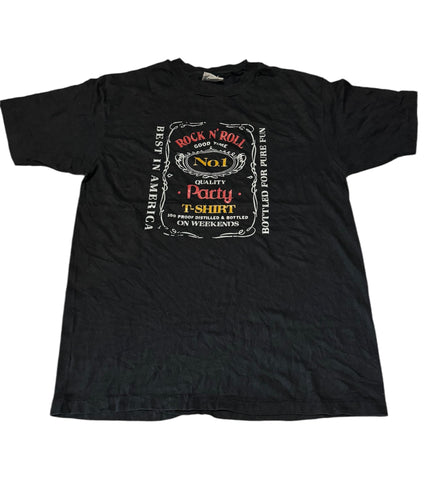 Vintage Rock n Roll Good Time Jack Daniels T-shirt (L)