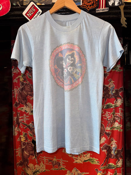 Vintage 80s KISS Bootleg T-shirt (XS/S)