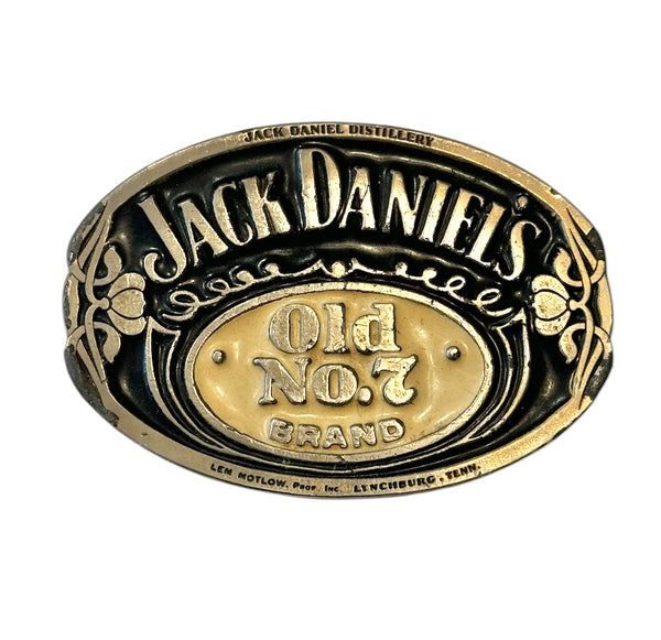 Vintage Belt Buckle - Jack Daniel’s old 7