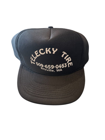 Vintage Telecky Tire Trucker Hat