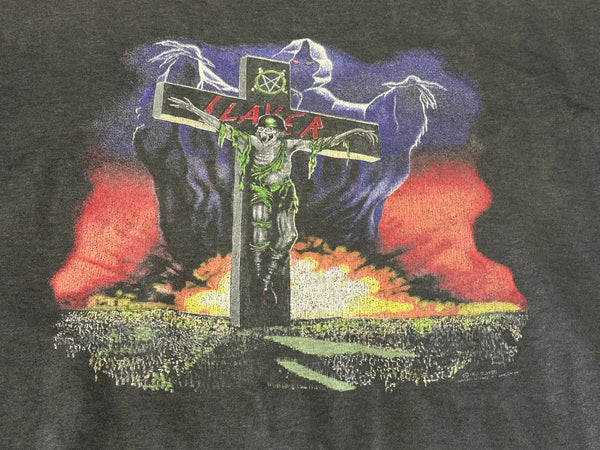 Vintage Slayer Euro Tour 1990 Sweatshirt (L)