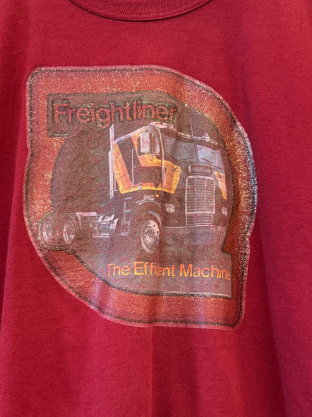Vintage Glitter Freightliner Trucker T-shirt (M)