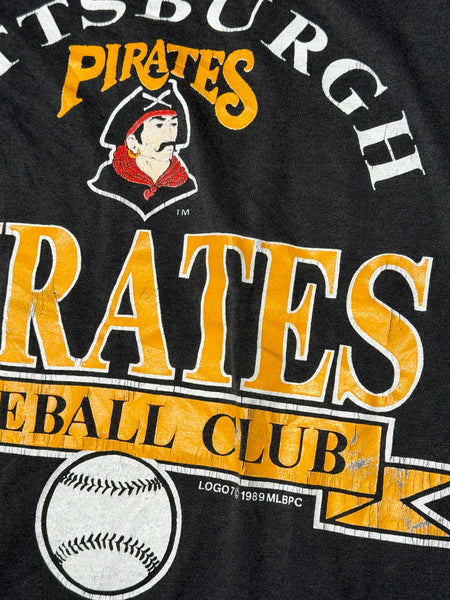 Pittsburgh Pirates Baseball Grid Iron T-shirt (L)
