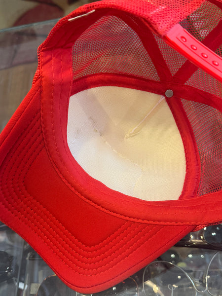 Bud King of Beers - White & Red Trucker Hat