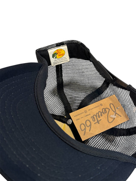 Vintage Bass Pro Puff Print Trucker Hat