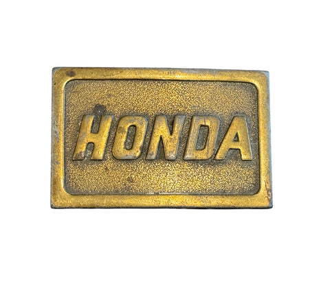 Vintage Belt Buckle - HONDA
