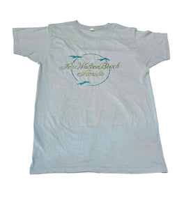 Vintage Glitter Florida Beach T-shirt (L/XL)