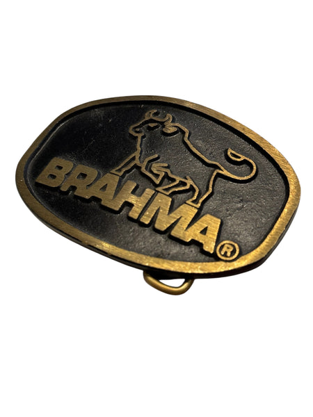 Vintage Belt Buckle - Brahma Bull