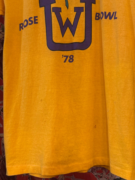 Vintage Rose Bowl Husky Band ‘78 T-shirt (L)