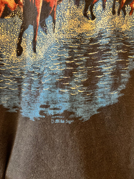 Vintage Bob Seger Horses - Silver Bullet Band T-shirt (S/M