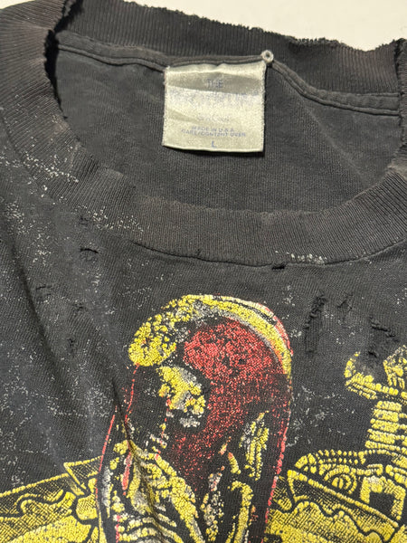 Vintage Slayer 1991 Cropped T-Shirt (L)