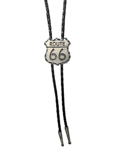 Bolo Tie - Route 66 Sign,  Made in USA