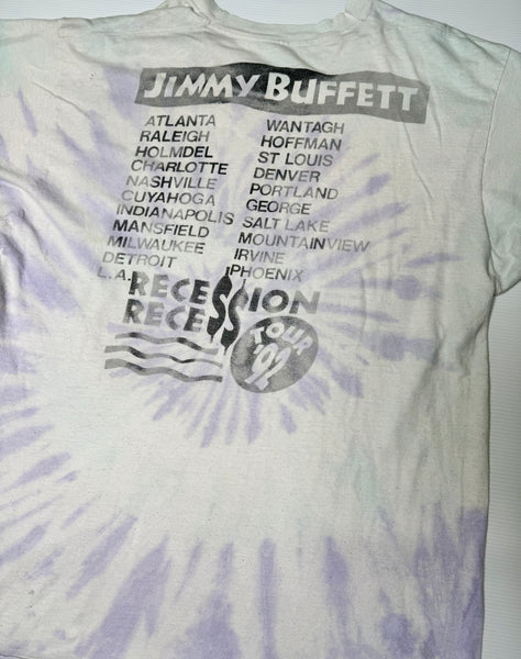 Vintage Jimmy Buffett Tie Dye T-shirt (XL)