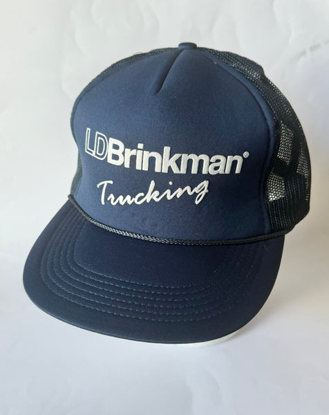 Vintage LD Brinkman Trucking Hat