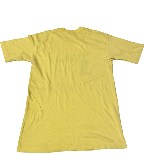 Vintage Elvis Fan Festival Yellow T-shirt (S-M)
