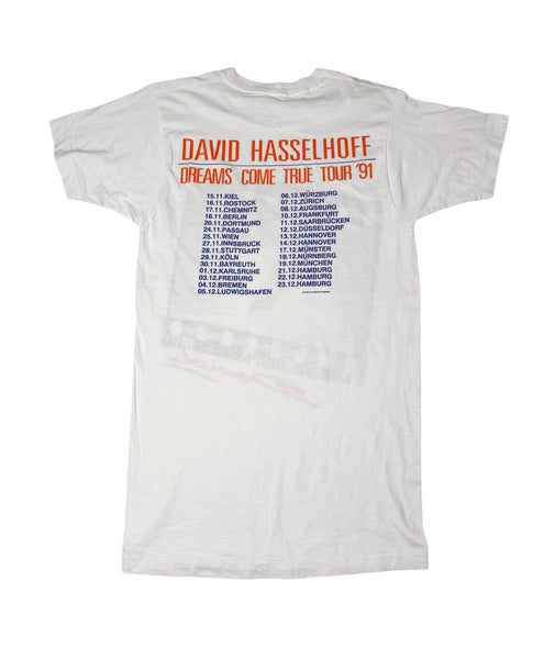 Vintage David Hasselhoff ‘81 T-shirt (L)
