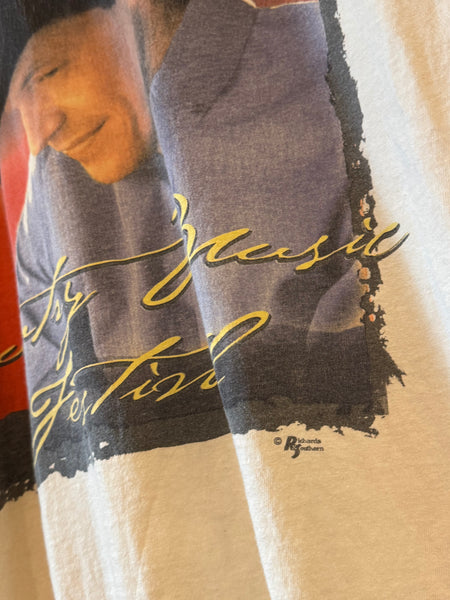 Vintage George Strait - Country Music Festival  T-shirt (M/L)