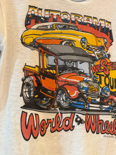 Vintage Autorama World of Wheels Ringer T-shirt (S)