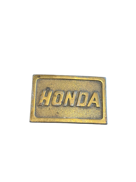 Vintage Belt Buckle - HONDA
