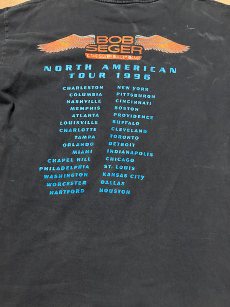 Vintage Bob Seger Motorcycle 90s T-shirt (L/XL)